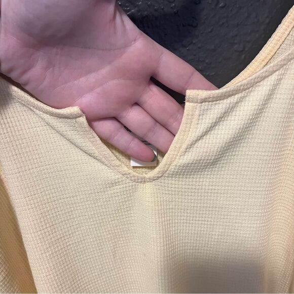 Athleta wind down sleep cami NEW medium lunar yellow - Picture 7 of 13